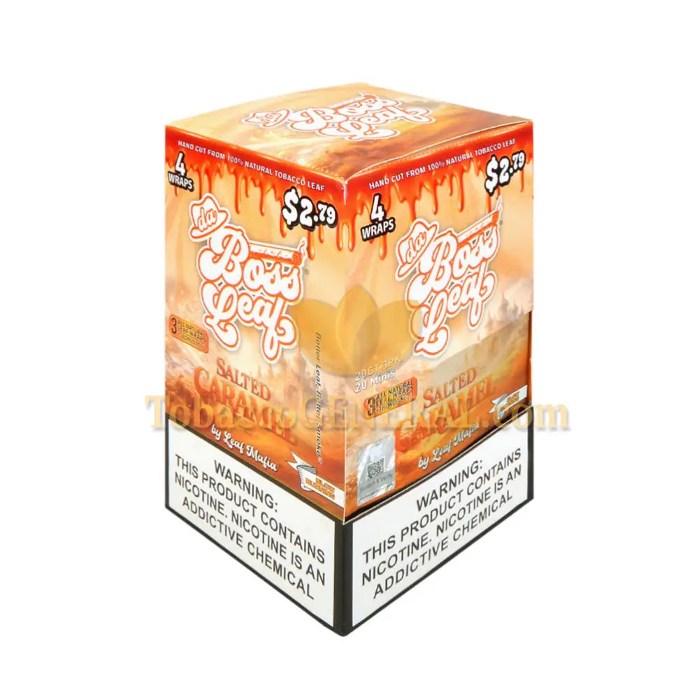 Da Boss Salted Caramel Leaf Wraps 20 packs of 4 $2.79 pre-price