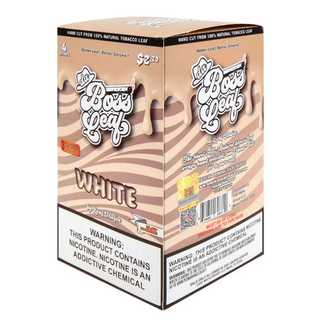 Da Boss White Leaf Wraps 20 packs of 4 $2.79 pre-price