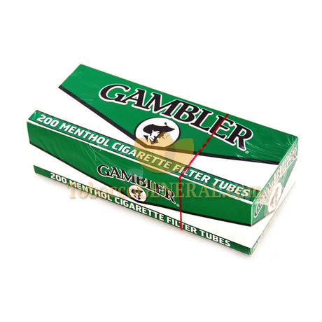Gambler Filter Tubes King Size Menthol 5 Cartons of 200 1