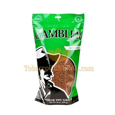 Gambler Pipe Tobacco Menthol Mint 16 oz. Pack