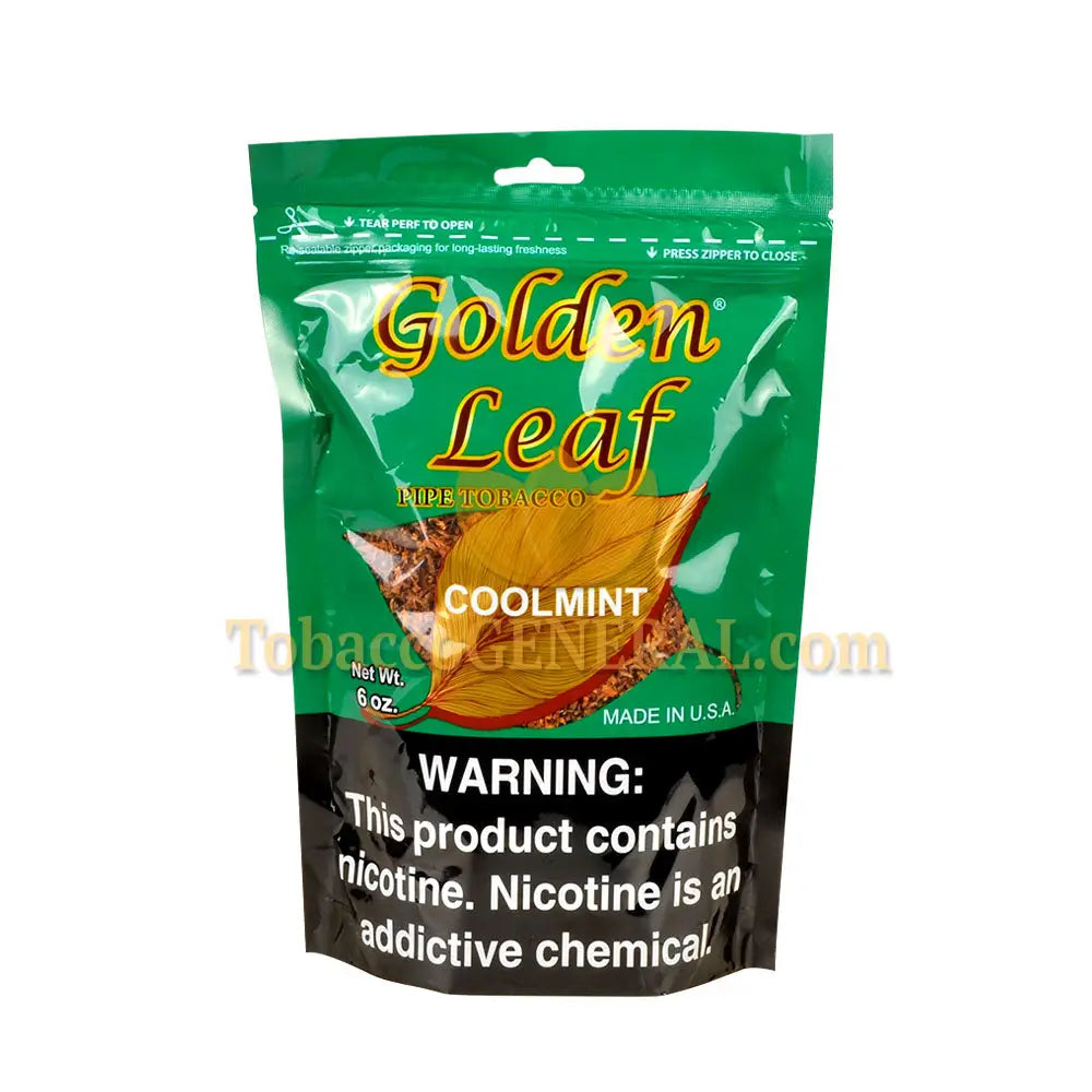 Golden Leaf CoolMint Pipe Tobacco 6 oz. Pack