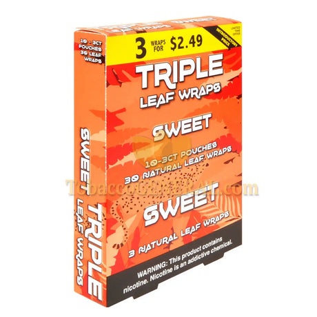 Good Time Sweet Triple Leaf Wraps 3x$2.49