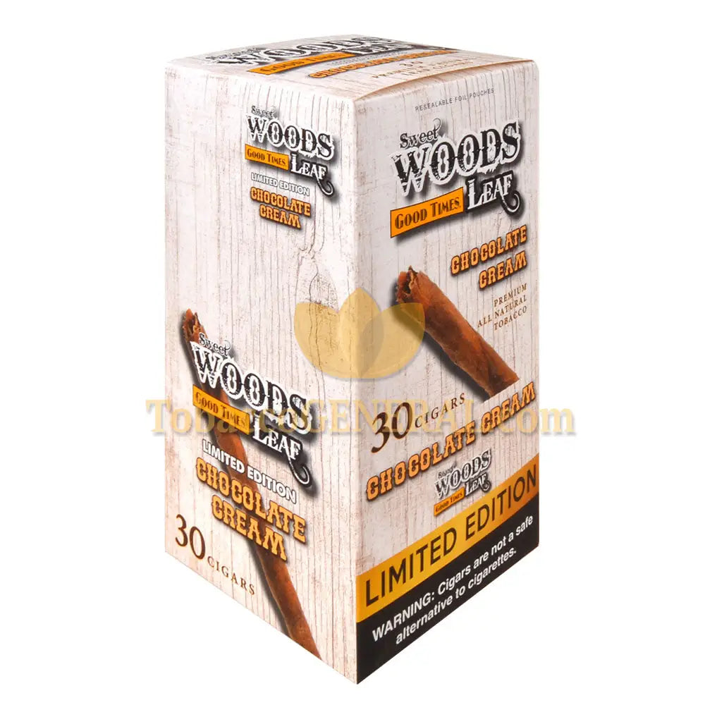 Good Times 6 packs of 5 Sweet Woods Leaf Chocolate Cream Cigarillos