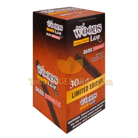 Good Times 6 packs of 5 Sweet Woods Leaf Dark Russian Cigarillos