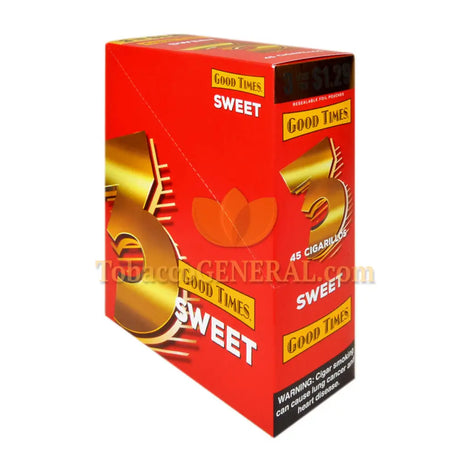 Good Times Cigarillos 15 Packs of 3 Pre-Priced $1.29 Sweet