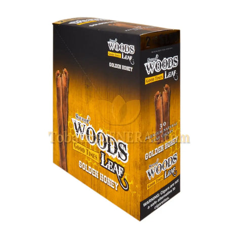 Good Times Sweet Woods Leaf Cigars 1.69 Pre-Priced 15 Packs of 2 Honey