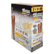 Good Times Sweet Woods Leaf Cigars 1.69 Pre-Priced 15 Packs of 2 Silver