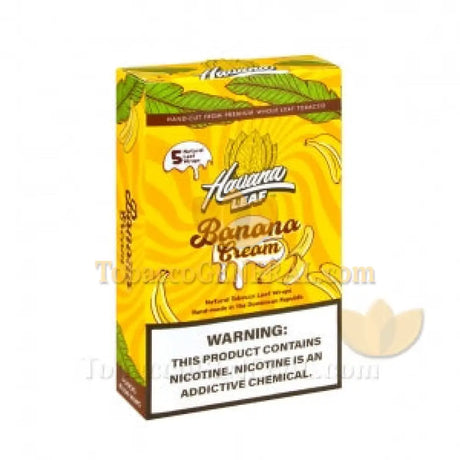 Havana Leaf Banana Cream Wraps 8 packs of 5