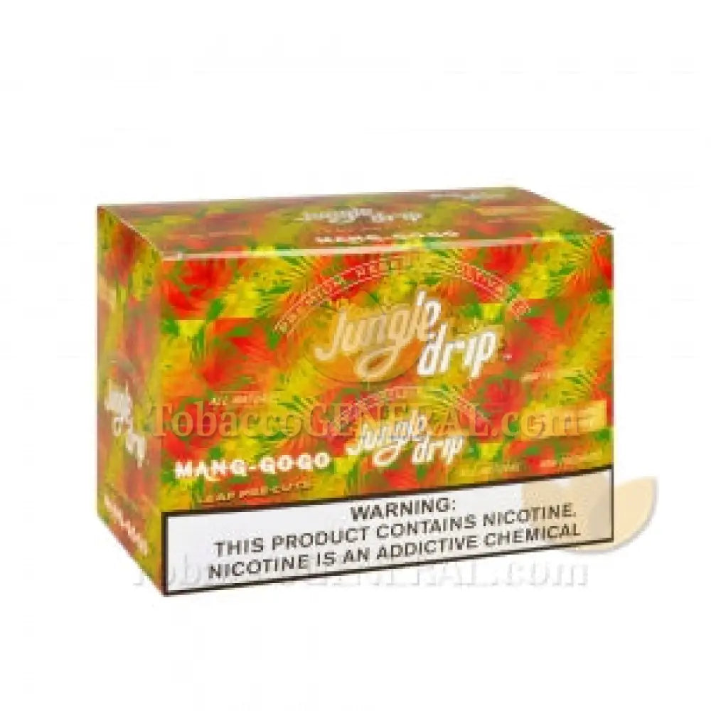 drip tobacco Jungle Drip Mang-GoGo Pre-Cut Leaf Wraps 10 Pouches of 5 drip tobacco Jungle Drip Mang-GoGo Pre-Cut Leaf Wraps 10 Pouches of 5