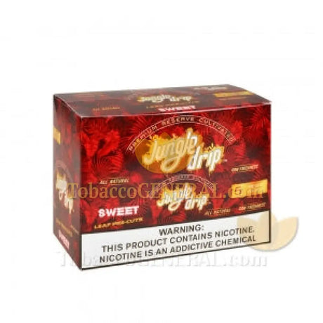 Jungle Drip Sweet Pre-Cut Leaf Wraps 10 Pouches of 5