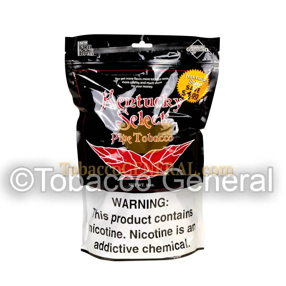 Kentucky Select Full Flavor Red Pipe Tobacco 16 oz. Pack