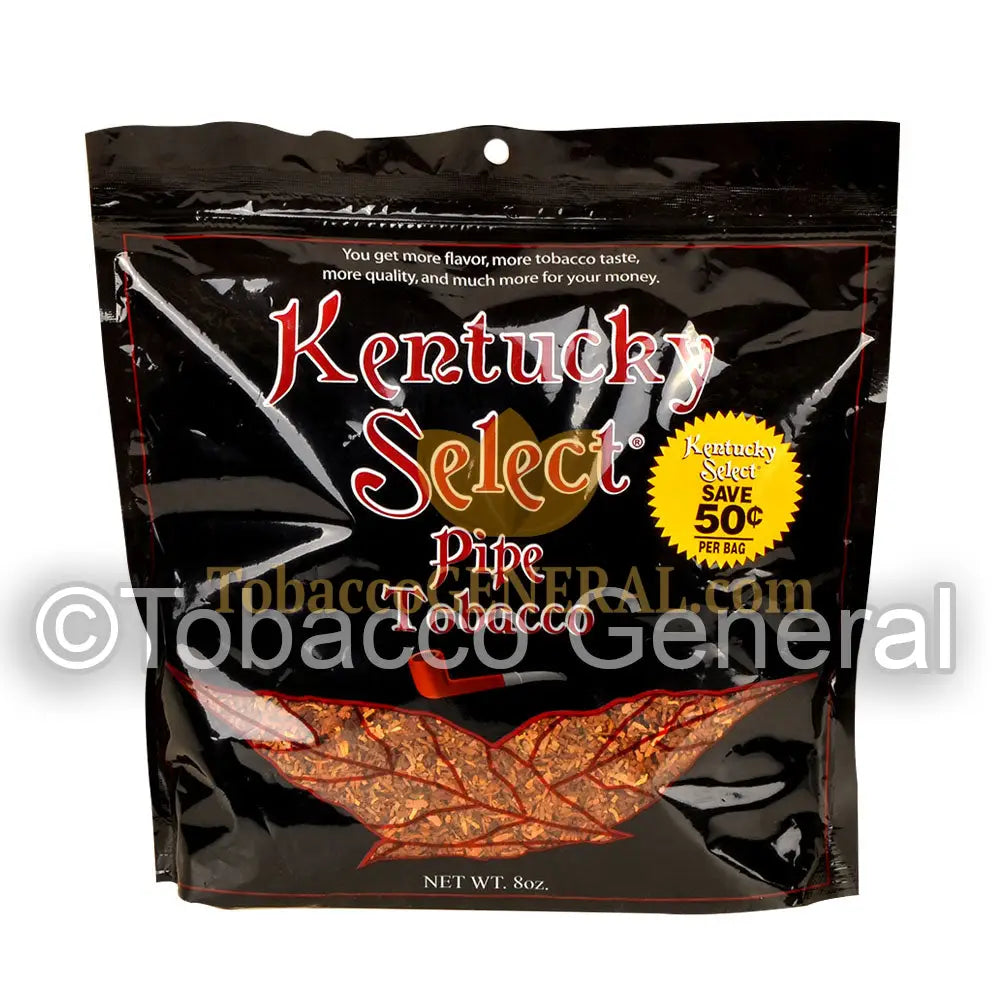 Kentucky Select Full Flavor Red Pipe Tobacco 8 oz. Pack