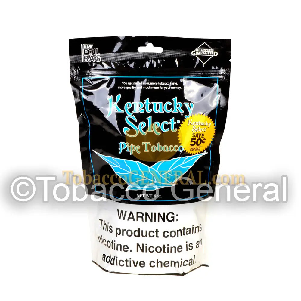 Kentucky Select Menthol Blue Pipe Tobacco 8 oz. Pack