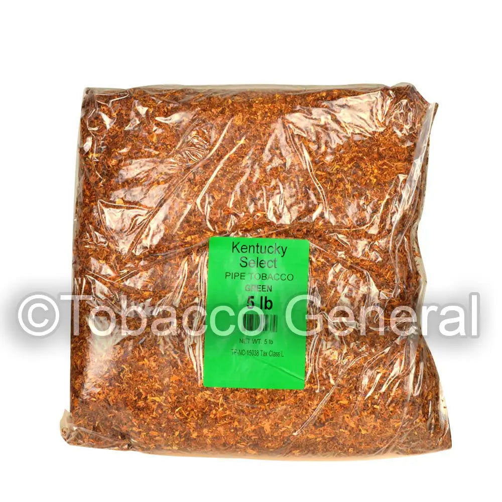 5.04 tobacco Kentucky Select Menthol Green Pipe Tobacco 5 Lb. Pack 5.04 tobacco Kentucky Select Menthol Green Pipe Tobacco 5 Lb. Pack