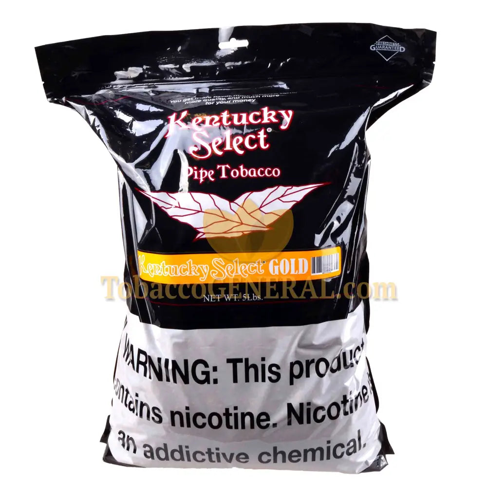 Kentucky Select Natural Gold Pipe Tobacco 5 Lb. Pack