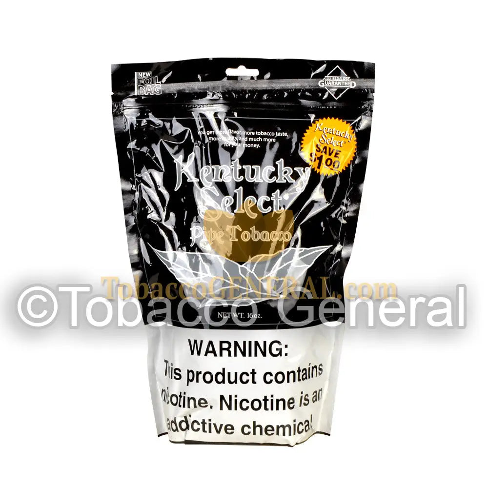 is there more tobacco in a 100 Kentucky Select Silver Pipe Tobacco 16 oz. Pack