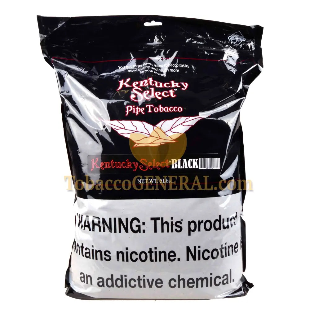 Kentucky Select Turkish Black Pipe Tobacco 5 Lb. Pack