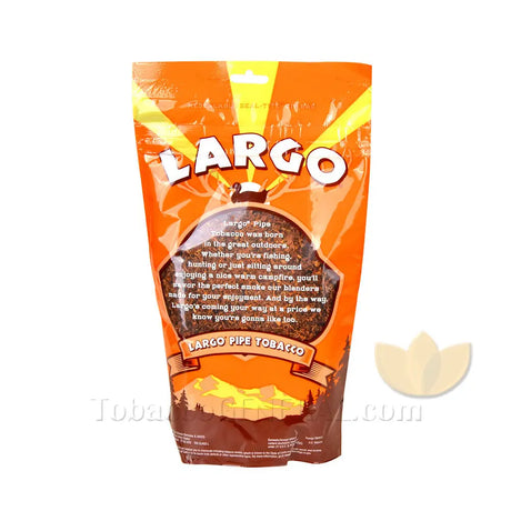 largo gold pipe tobacco 12 Pouches of 0.75 oz. Tobacco Stock LARGO Sungrown 16oz review first