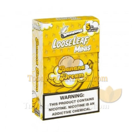 Loose Leaf Minis Banana Dream Wraps 8 Packs of 5