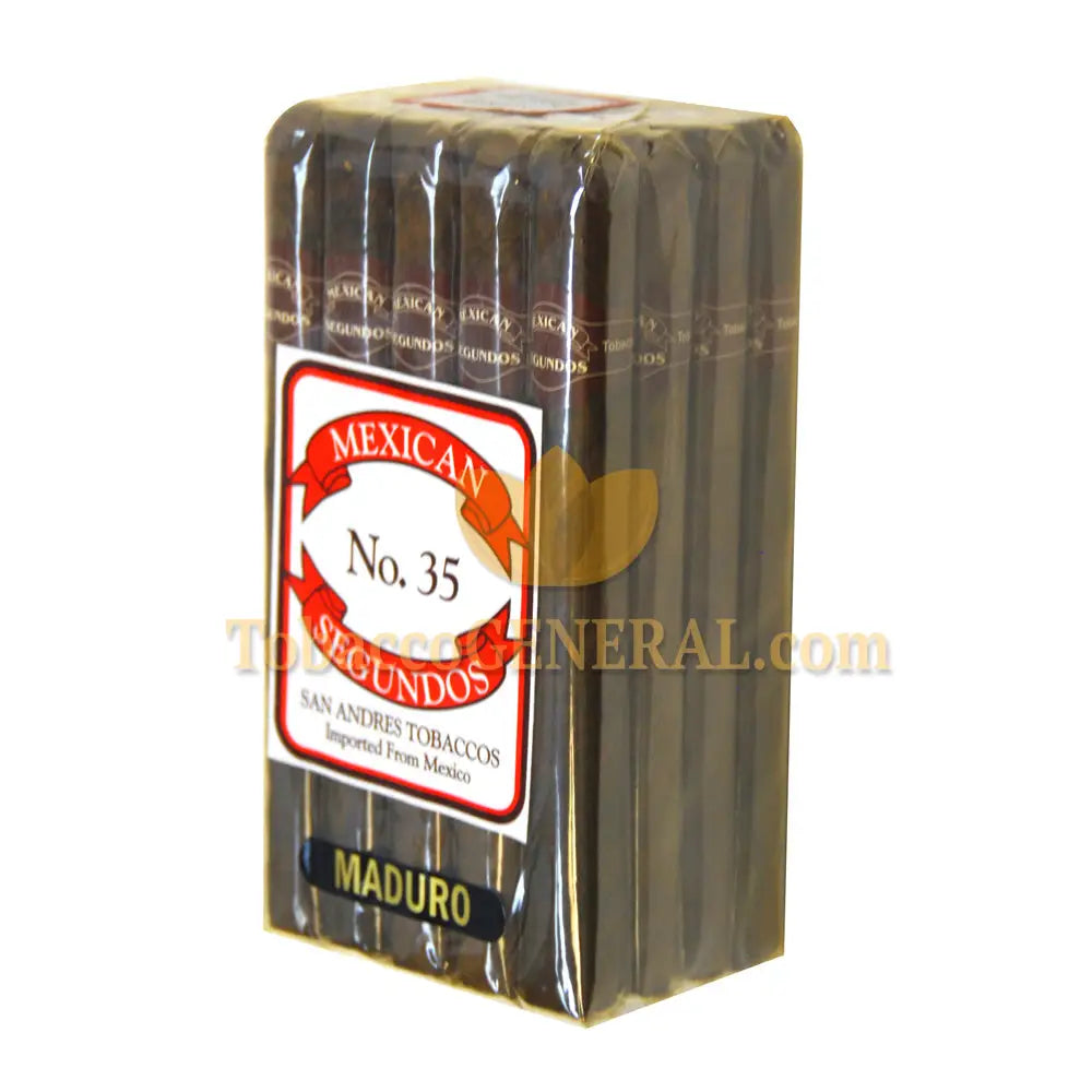 Mexican Segundos No. 35 Maduro Cigars Bundle of 20 1