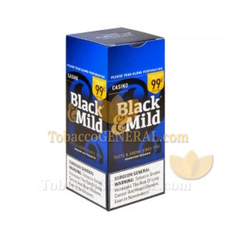 Middleton’s Black & Mild Casino 99c Pre-Priced Cigars Box of 25
