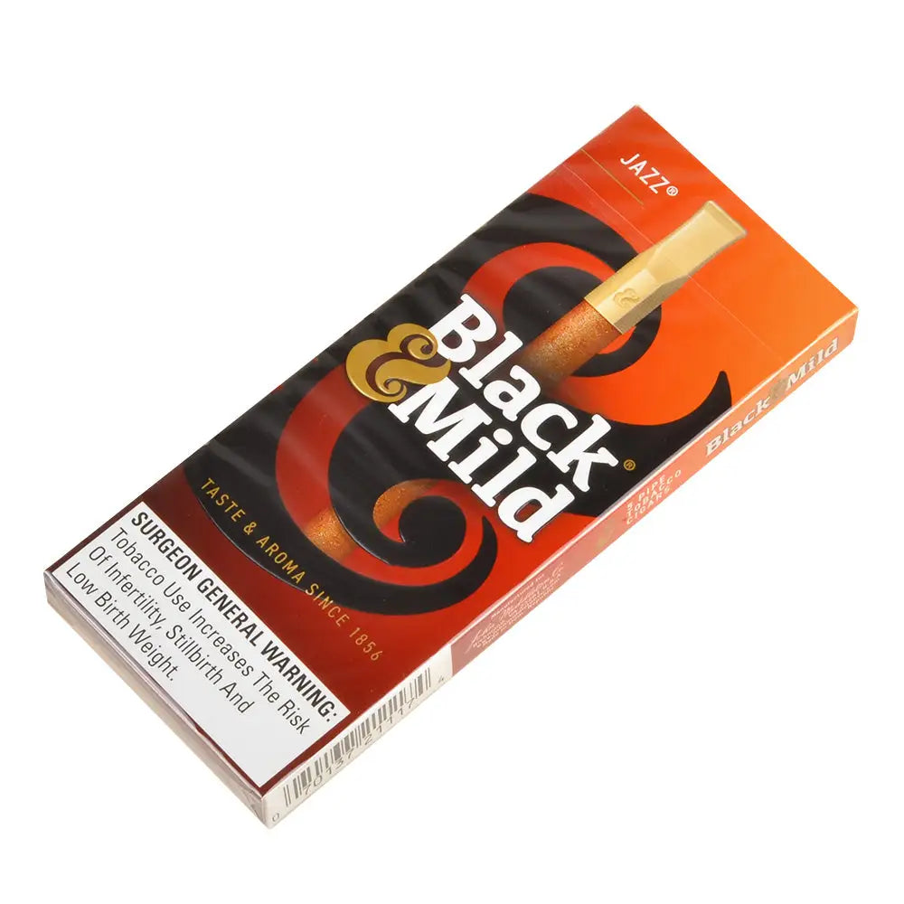Middleton’s Black & Mild Jazz Cigars 10 Packs of 5