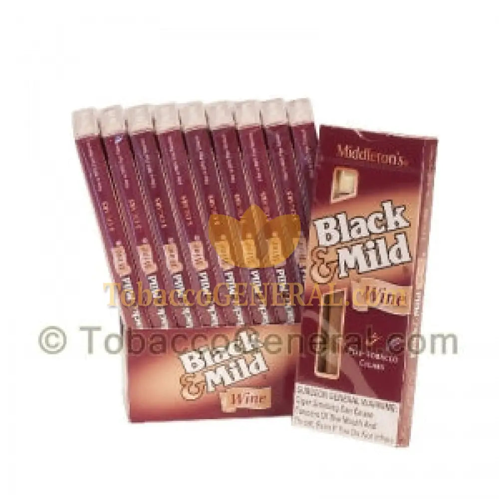 wine flavored cigarettes red L&M Red Box Black & Mild Wine Cigars