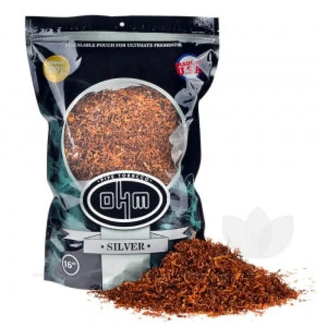 OHM Silver Pipe Tobacco Pack 16 oz. Pack