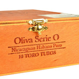 Oliva Serie O Toro Tubos Cigars Box of 10