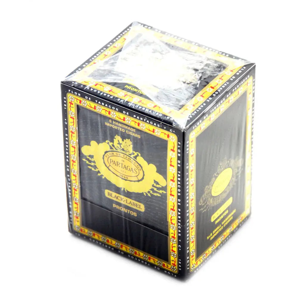 Partagas Black Label Prontos Cigars 5 Packs 6 5