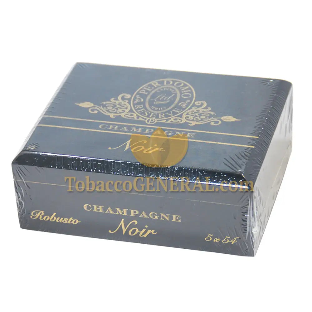 Perdomo Noir Robusto Champagne Cigars Box of 25 1