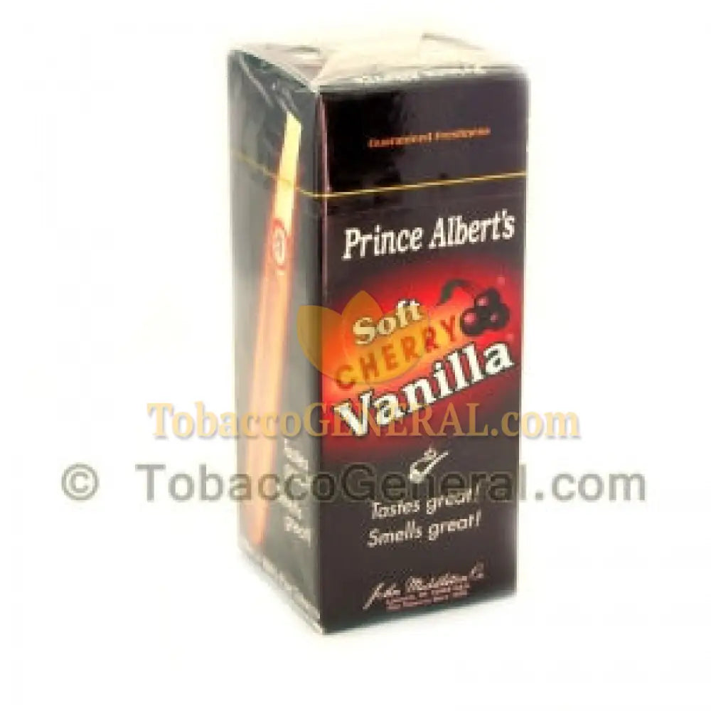 cherry vanilla tobacco Prince Albert Soft Cherry Vanilla Cigars Box of 25
