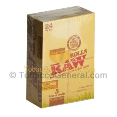 RAW Organic Hemp Rolls 15 Feet Pack of 24