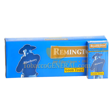 Remington Blueberry Filtered Cigars 10 Packs of 20 1