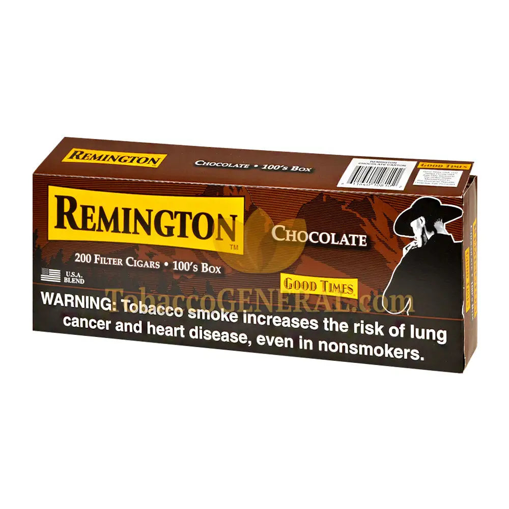 remington discount tobacco Filtered Cigars Full Flavor Remington Chocolate Filtered Cigars 10