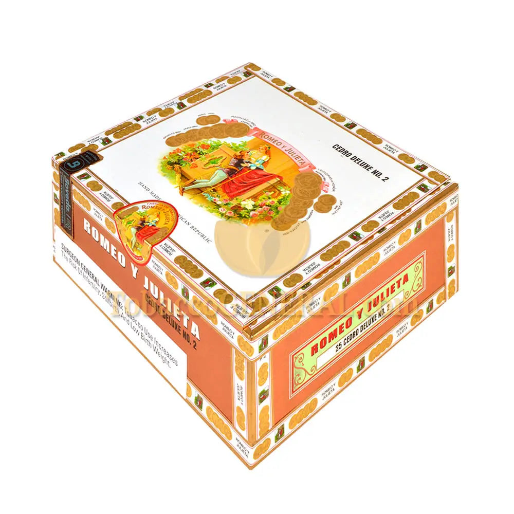 Romeo Y Julieta 1875 Cedro Deluxe 2 Cigars Box of 25