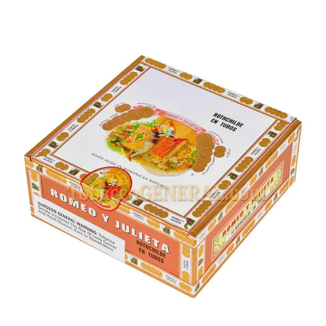 Romeo Y Julieta 1875 Rothchilde en Tubos Cigars Box of 10