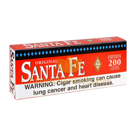 Santa Fe Regular Filtered Cigars 10 Packs of 20