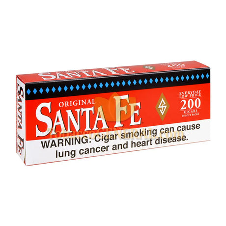 Santa Fe Regular Filtered Cigars 10 Packs of 20