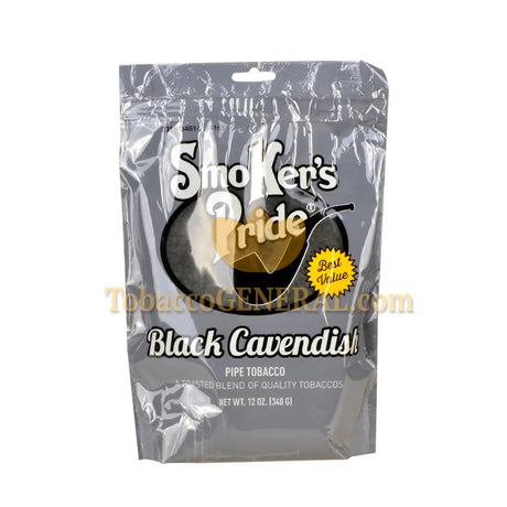 Smoker’s Pride Black Cavendish Pipe Tobacco 12 oz. Pack