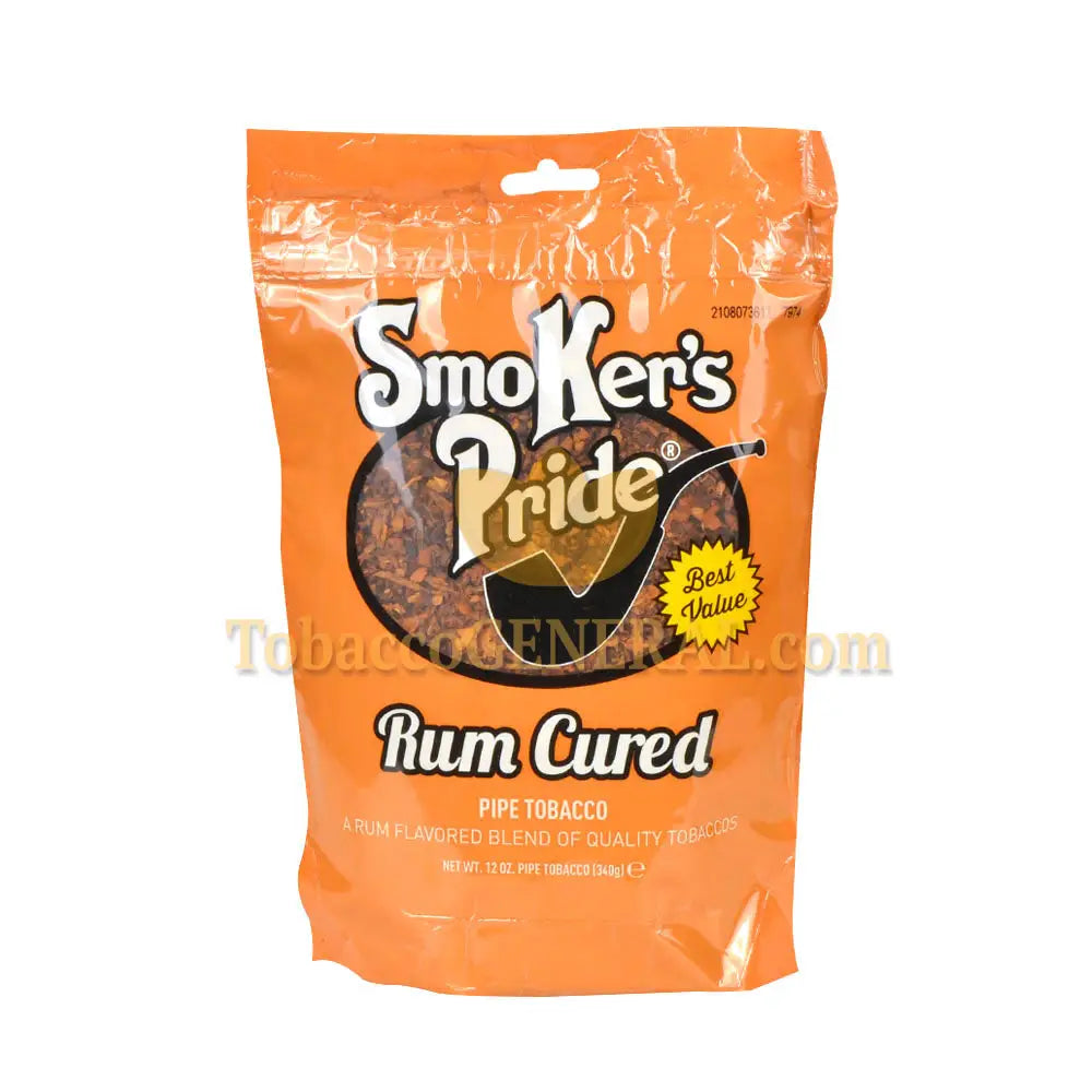 Smoker’s Pride Rum Cured Pipe Tobacco 12 oz. Pack