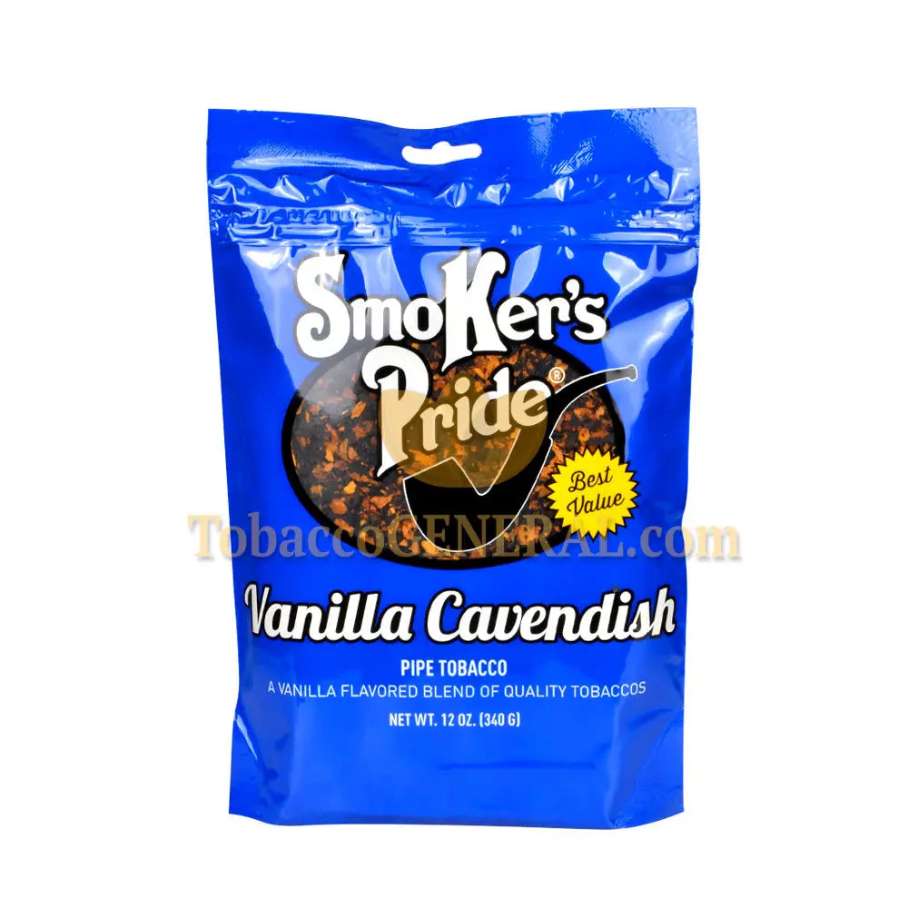 what is cavendish tobacco Smoker's Pride Vanilla Cavendish Pipe Tobacco 12 oz. Bag