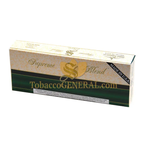 Supreme Blend Menthol Filtered Cigars 10 Packs of 20 1