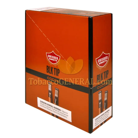 Swisher Sweets BLK Cocoa Tip Cigarillos 1.69 Pre-Priced 15 Packs of 2