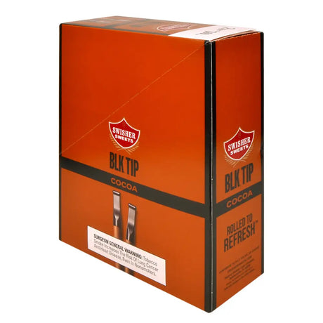 Swisher Sweets BLK Cocoa Tip Cigarillos 1.69 Pre-Priced 15 Packs of 2