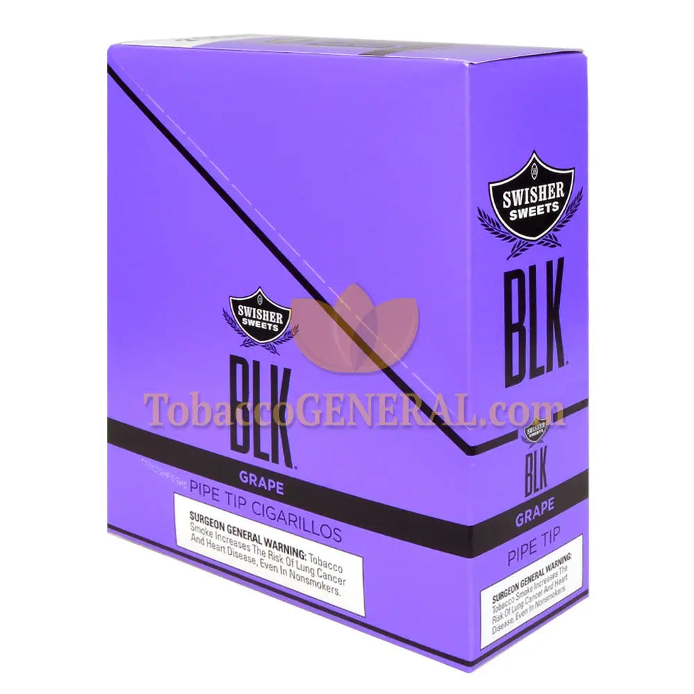Swisher Sweets BLK Grape Tip Cigarillos 15 Packs of 2