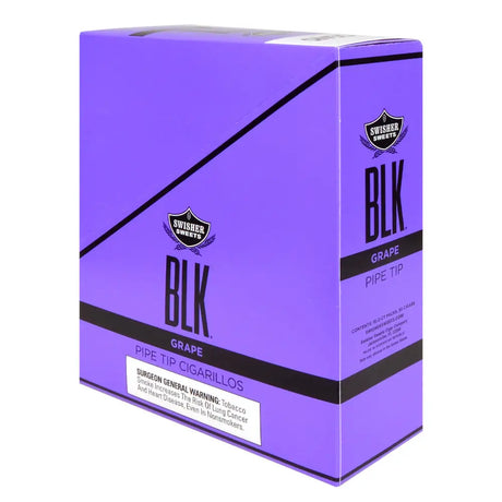 Swisher Sweets BLK Grape Tip Cigarillos 15 Packs of 2