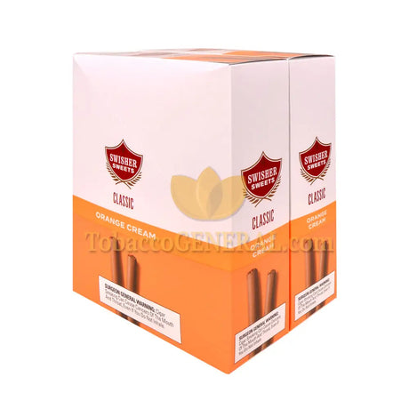 Swisher Sweets Classic Orange Cream Cigarillos 1.39 Pre-Priced 30 Packs of 2