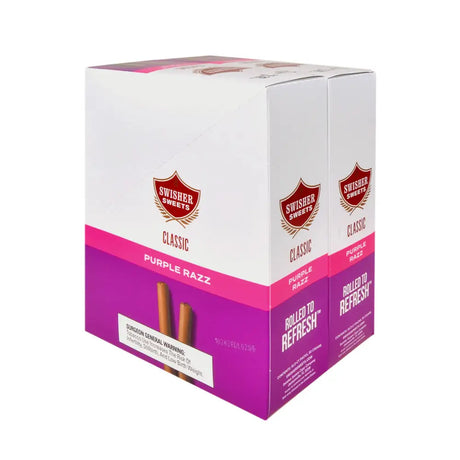 Swisher Sweets Classic Purple Razz Cigarillos 1.39 Pre-Priced 30 Packs of 2