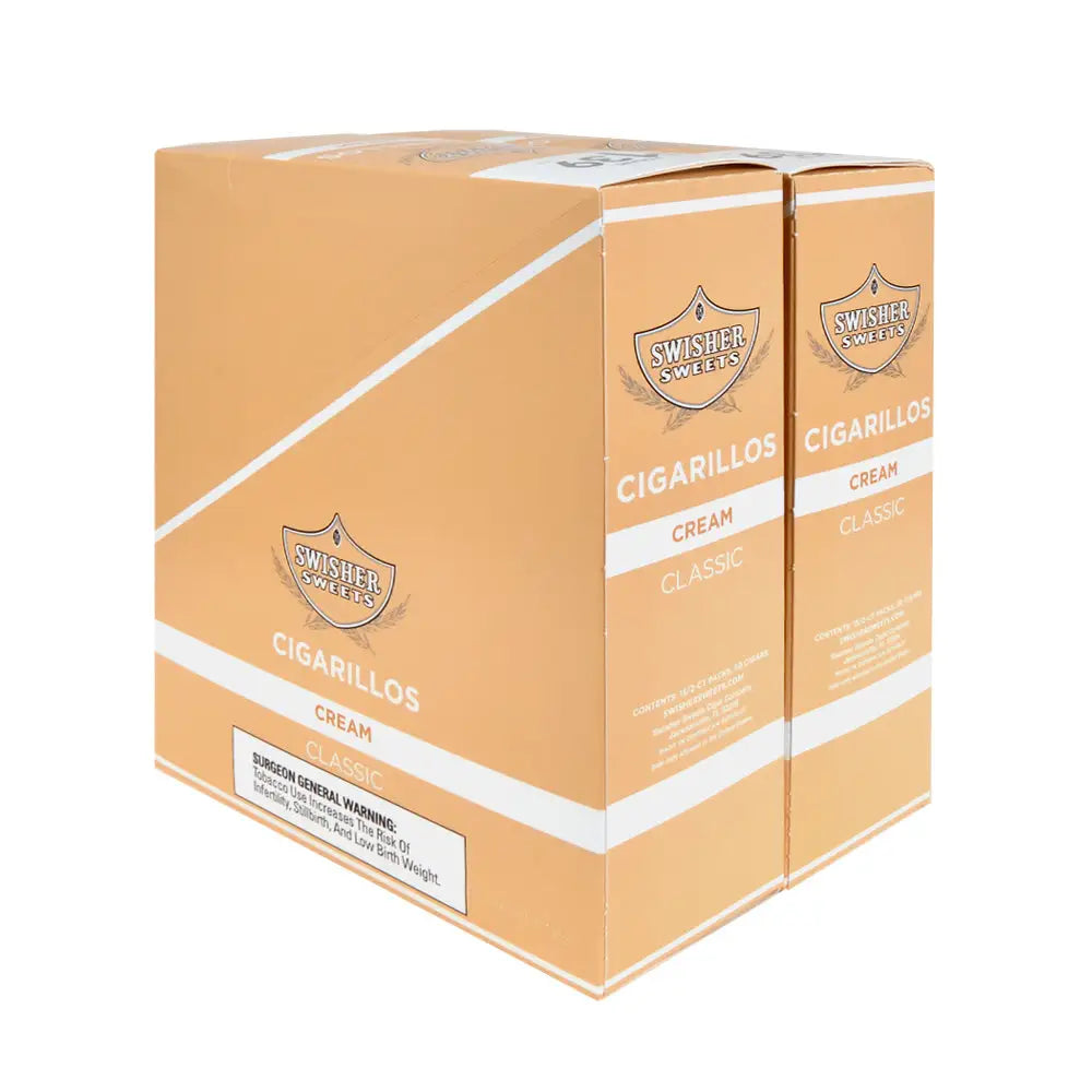 Swisher Sweets Cream Cigarillos 1.39 Pre-Priced 30 Packs of 2